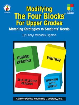 cover image of Modifying the Four-Blocks&#174; for Upper Grades